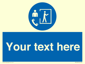 Custom Mandatory: Entry only with supervisor outside